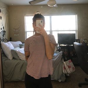 urban outfitters striped t shirt